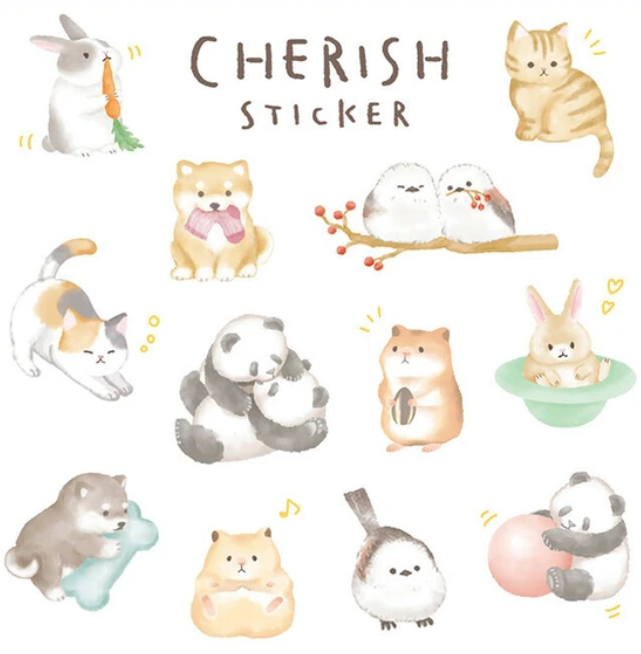 Naklejki Cherish made in Japan