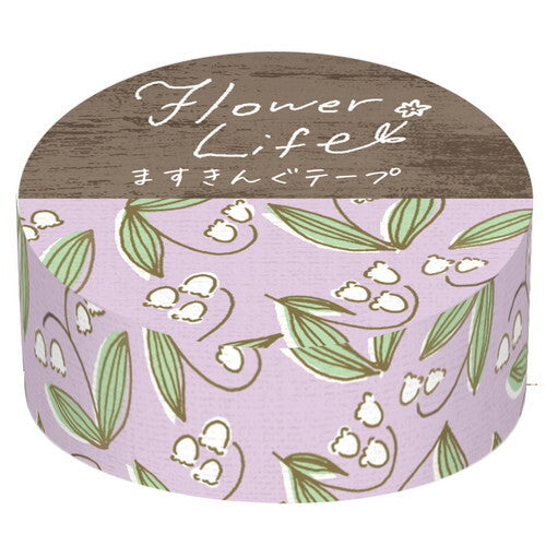 taśma dekoracyjna washi tape flower life wiosna tulipany i konwalie