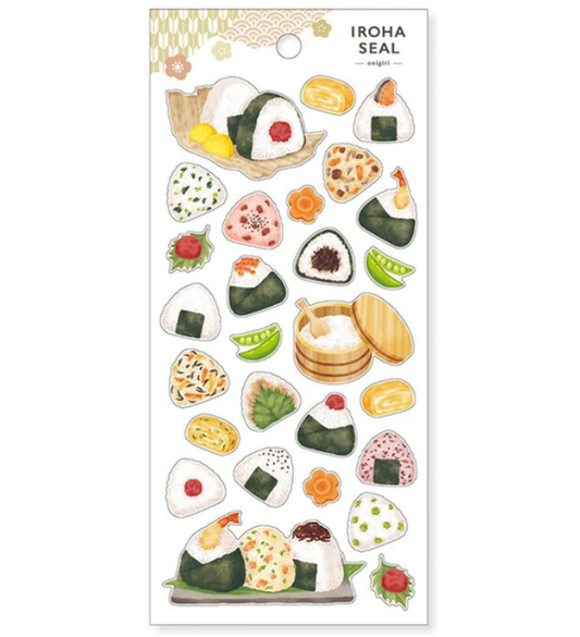 Naklejki IROHA SEAL sushi i nigiri made in Japan