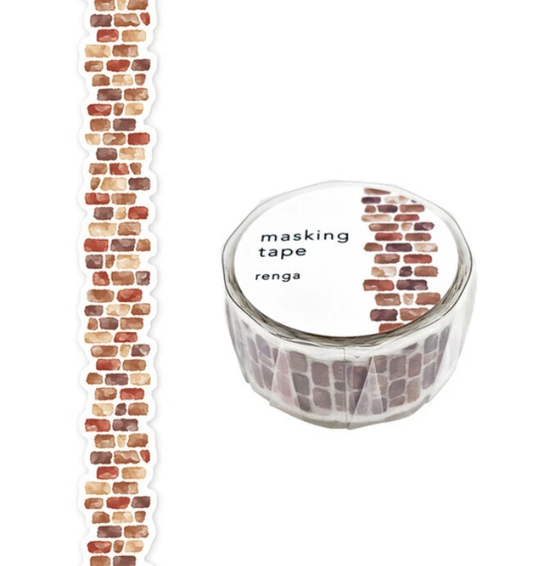 Masking tape washi tape ozdobna taśma 18mm x 5m Mind Wave