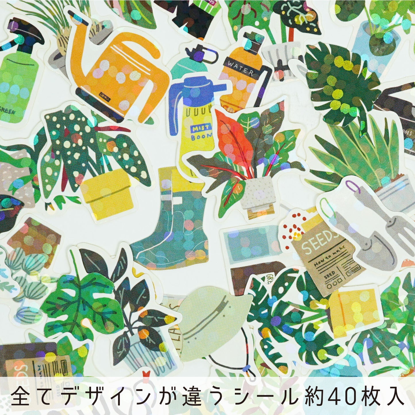HACO STICKERS – 40 naklejek w uroczym pudełku hurtowym Greeting Life Japan