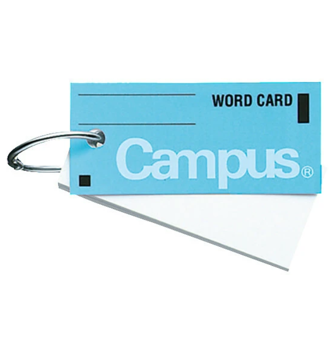 Kokuyo Campus Word Card – Brelok na fiszki do nauki słówek